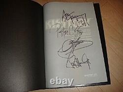 Kiss Kisstory Book Signed by Ace Frehley Peter Criss Paul Gene Limited Edition