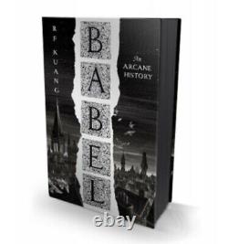 Kuang'Babel An Arcane History'. SIGNED Waterstones Excl BLACK EDGES 1/1 HB