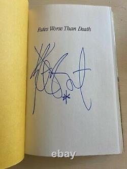 Kurt Vonnegut Book Signed 1st Edition Fates Worse than Death