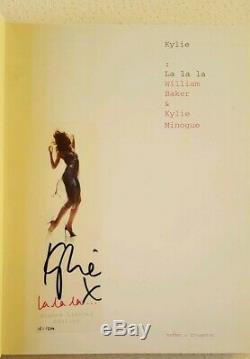 Kylie Minogue Hand Signed Autographed La La La photo Book LIMITED EDITION