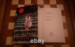 LIMITED EDITION Atonement SIGNED Ian McEwan 1st Edition 1st Impression Book 2001
