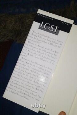 LOST by Scott Stein Signed 1st Edition Book Unread