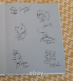 LOVELY LADIES OF ANIMATION Hardback Book 1st Edition 2014 WITH SIGNED SKETCHES
