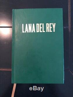 Lana Del Rey Green Endless Summer Tour Lyric Book Signed (Limited Edition)