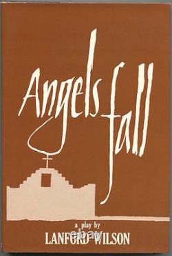 Lanford Wilson Angels Fall Signed Autograph 1st Edition Book