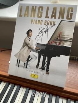 Lang Lang Piano Book Score Edition Hand Signed Autograph Deutsche Grammophon