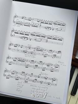 Lang Lang Piano Book Score Edition Hand Signed Autograph Deutsche Grammophon