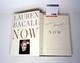 Lauren Bacall Signed Autograph Now 1st Edition Book PSA/DNA COA