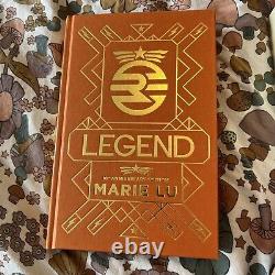 Legend by Marie Lu 10 Year Anniversary 4 Book Fairyloot Edition Signed