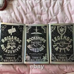 Legends and Lattes 3 Book Set Fairyloot Exclusive Edition Signed Travis Baldree