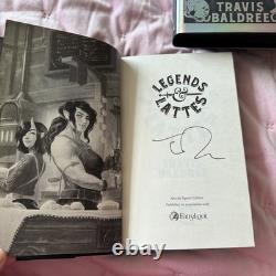Legends and Lattes 3 Book Set Fairyloot Exclusive Edition Signed Travis Baldree