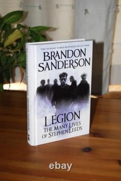 Legion Brandon Sanderson SIGNED & NUMBERED UK 1/1 Hardback 2018 New & UNREAD