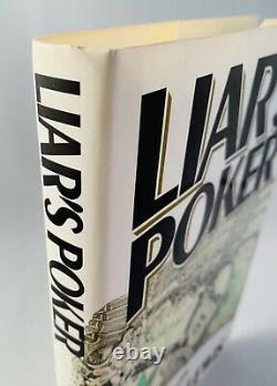 Liar's Poker-Michael Lewis-SIGNED! -First/1st Edition/6th Printing-1st Book-RARE