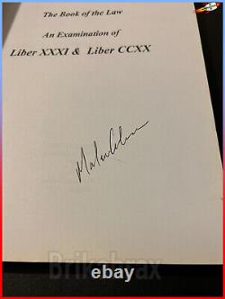 Liber Al Vel Legis The Book of the Law An Examination Signed Marlene Cornelius