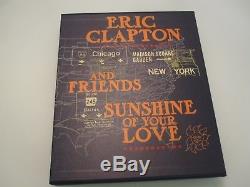 Limited Edition Eric Clapton Book Sunshine Of Your Love Free Ship In Cont U. S