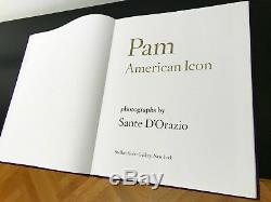 Limited Edition Sante D'Orazio'Pam American Icon' Book and Signed Photograph