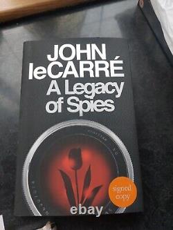 Limited Edition Signed Book By John Le Carre A Legacy Of Spies