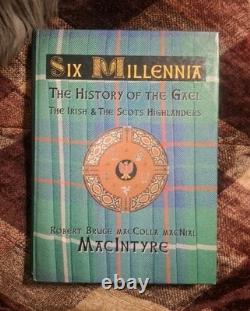 Limited Edition Signed/Inscribed Six Millennia History of the Gael MacIntyre