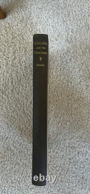 Lincoln and the Doctors by Milton Shutes 1933 signed limited edition rare book