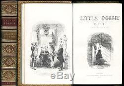 Little Dorrit Charles Dickens First Book Edition Fine Signed-Binding 1857