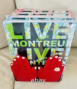 Live! From Montreux The Four Books Brand New With Stand RRP £919 Signed 1031