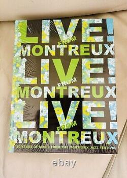 Live! From Montreux The Four Books Brand New With Stand RRP £919 Signed 1031