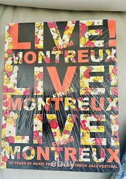 Live! From Montreux The Four Books Brand New With Stand RRP £919 Signed 1031