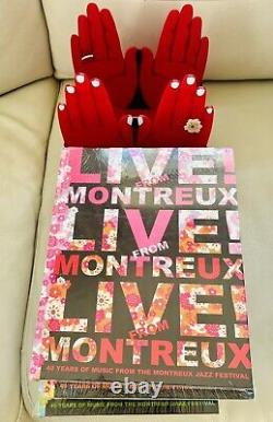 Live! From Montreux The Four Books Brand New With Stand RRP £919 Signed 1031