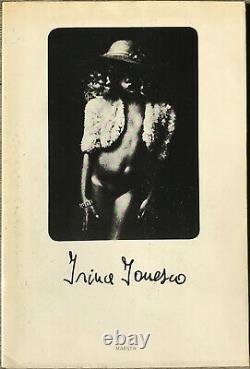 Livre Photos IRINA IONESCO 1976 Signé & Dédicacé 1ére Edition Nu Erotique