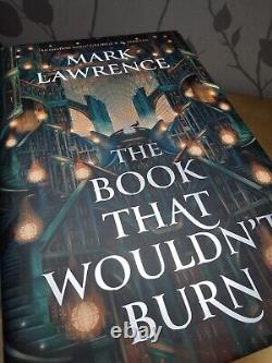 Locked Library The Book That Wouldn't Burn Mark Lawrence (Signed, Printed Edge)