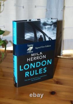London Rules by Mick Herron SIGNED LINED DATED UK Hardback 2018 NEW & UNREAD 1/1