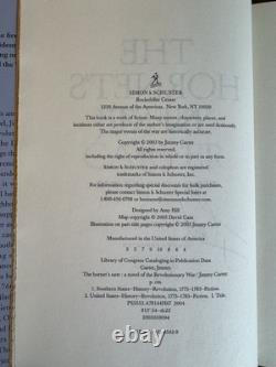 Lot of 8 SIGNED President Jimmy Carter Hardcover Books incl. 6 1st Editions HCDJ