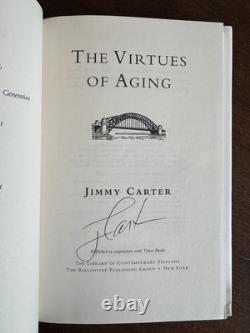 Lot of 8 SIGNED President Jimmy Carter Hardcover Books incl. 6 1st Editions HCDJ