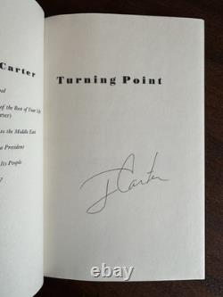 Lot of 8 SIGNED President Jimmy Carter Hardcover Books incl. 6 1st Editions HCDJ