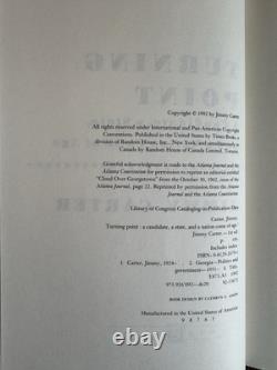 Lot of 8 SIGNED President Jimmy Carter Hardcover Books incl. 6 1st Editions HCDJ