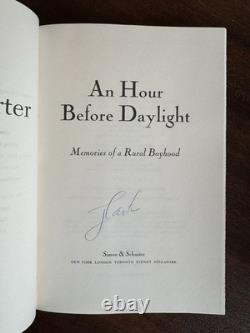 Lot of 8 SIGNED President Jimmy Carter Hardcover Books incl. 6 1st Editions HCDJ