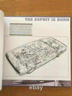 Lotus Esprit The Story So Far by William Taylor, Limited Edition Book Superb