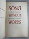 Lynd Ward Song Without Words A Book of Engravings on Wood LE 1936 Signed No. 949