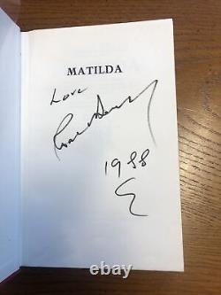 MATILDA By Roald Dahl SIGNED Hardback Book & Dust Jacket 1st 1988 /1st Print