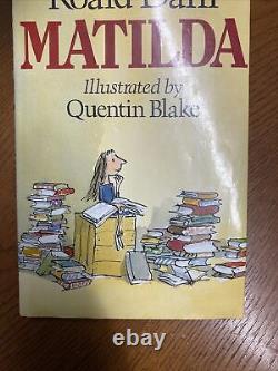 MATILDA By Roald Dahl SIGNED Hardback Book & Dust Jacket 1st 1988 /1st Print