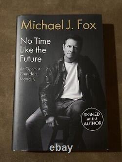 MICHAEL J FOX NO TIME LIKE THE FUTURE Signed 1st edition book Autographed