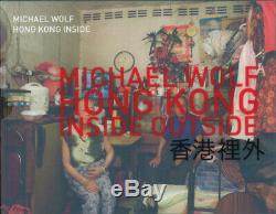 MICHAEL WOLF Hong Kong Inside/Outside 2 SIGNED Photos with DELUXE Edition Book