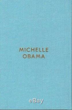 MICHELLE OBAMA Signed Autographed BECOMING Deluxe Edition Cloth Hardcover Book