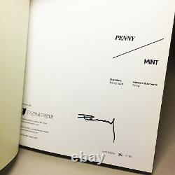 MINT SIGNED Limited edition 1st ed book UK street/stencil artist PENNY 35/100