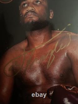 MUHAMMAD ALI. JOE FRAZIER. GEORGE FOREMAN SIGNED AUTOBIOGRAPHIES (with COA)