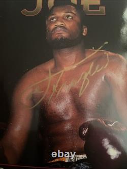 MUHAMMAD ALI. JOE FRAZIER. GEORGE FOREMAN SIGNED AUTOBIOGRAPHIES (with COA)