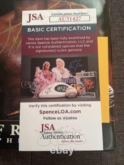 MUHAMMAD ALI. JOE FRAZIER. GEORGE FOREMAN SIGNED AUTOBIOGRAPHIES (with COA)