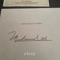 MUHAMMAD ALI. JOE FRAZIER. GEORGE FOREMAN SIGNED AUTOBIOGRAPHIES (with COA)