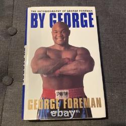 MUHAMMAD ALI. JOE FRAZIER. GEORGE FOREMAN SIGNED AUTOBIOGRAPHIES (with COA)