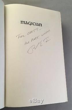 Magician-Raymond E. Feist-SIGNED TWICE! -First/1st Book Club Edition-1982-RARE